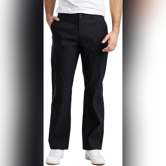 NWT Unionbay Men's Rainier Lightweight Comfort Travel Tech Chino Pants 40W x 32L - Picture 1 of 4
